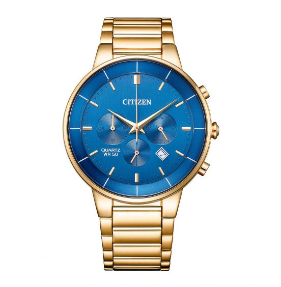 Citizen Quartz Gents Watch Blue Dial AN8223-54L