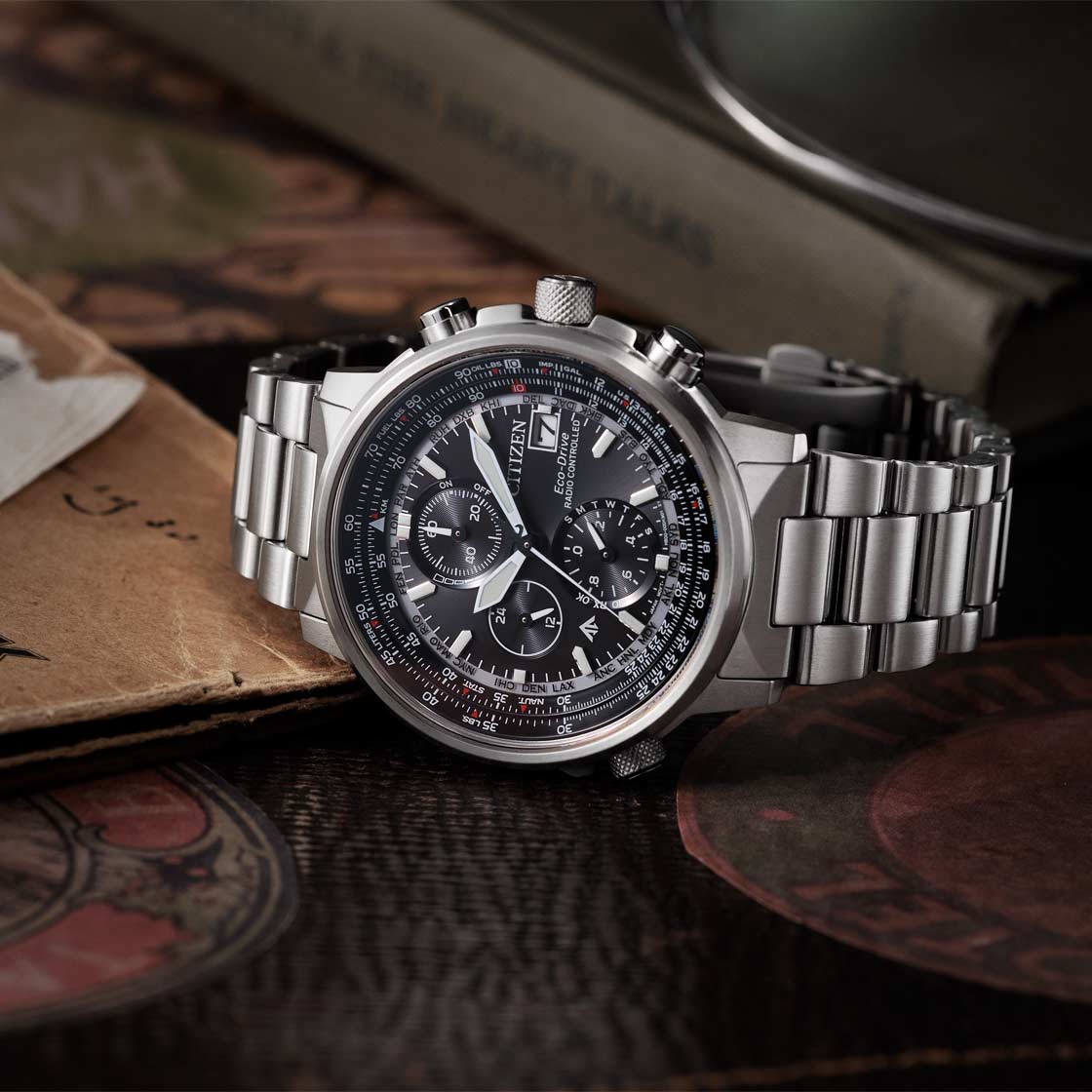 CITIZEN PROMASTER SKY GLOBAL RADIO CONTROLLED AT8300-58E