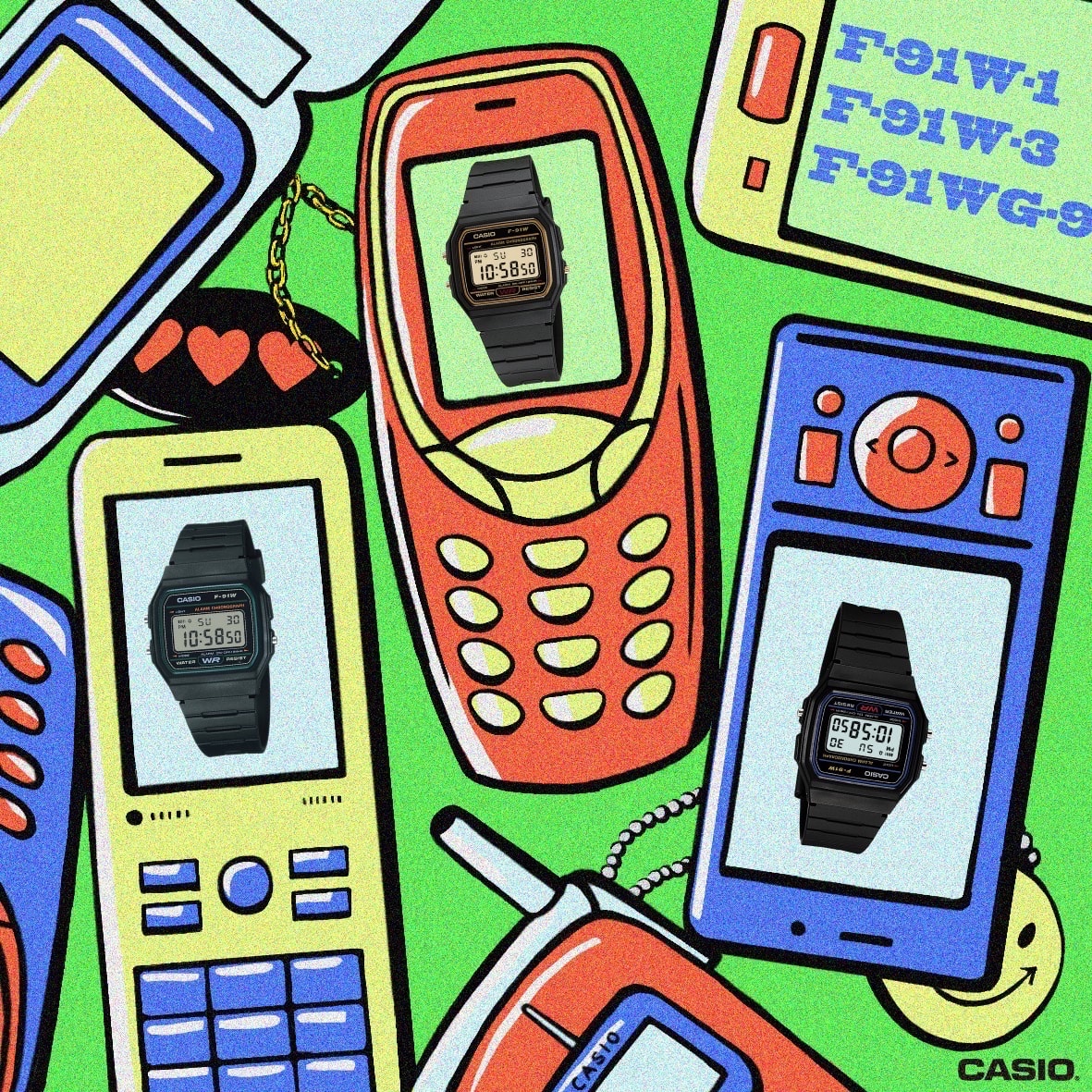 CASIO F-91W-3