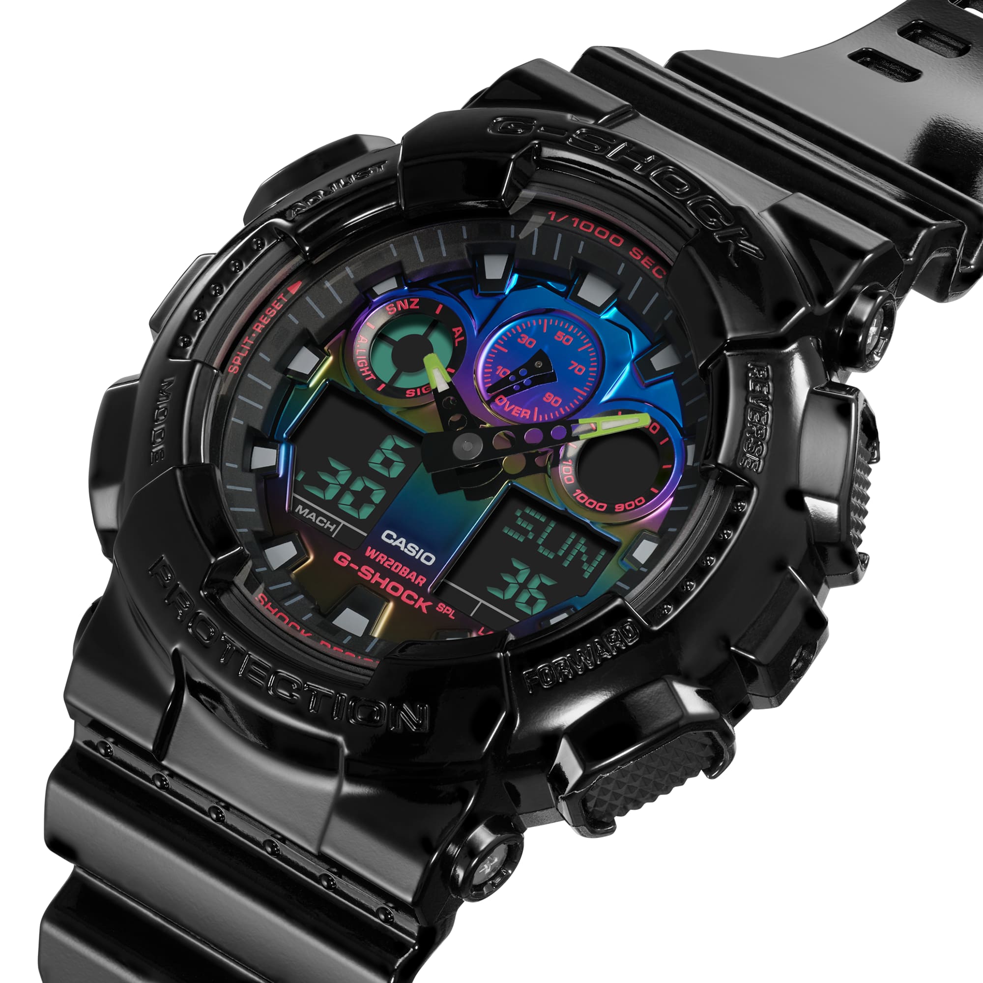 كاسيو GA-100RGB-1ADR