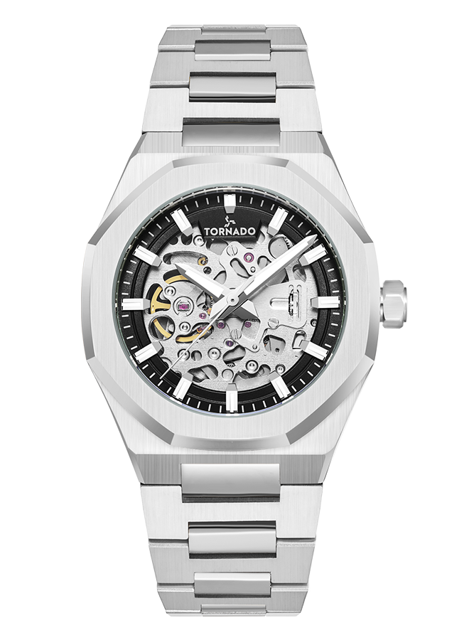 Tornado Autonova Automatic Men's Black Dial Automatic Watch