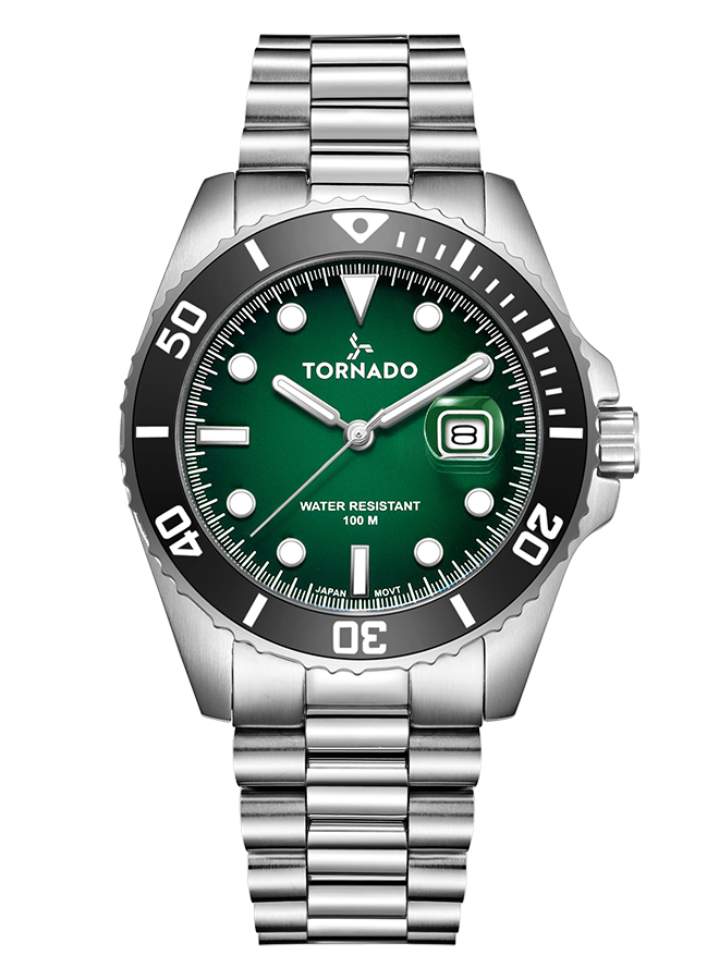 Tornado LUMINA ANALOG Onyx Green Silver