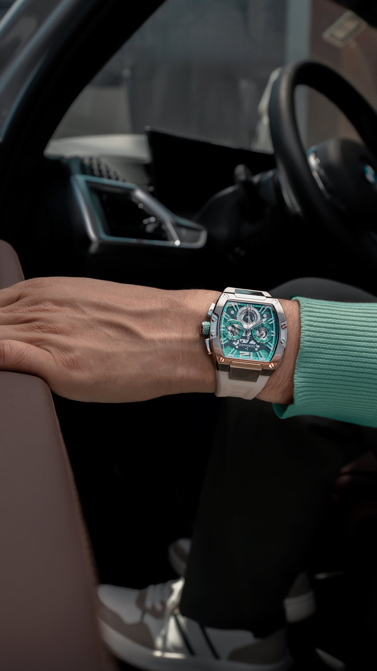 Tornado XENTIH Multi Function Watch - Turquoise