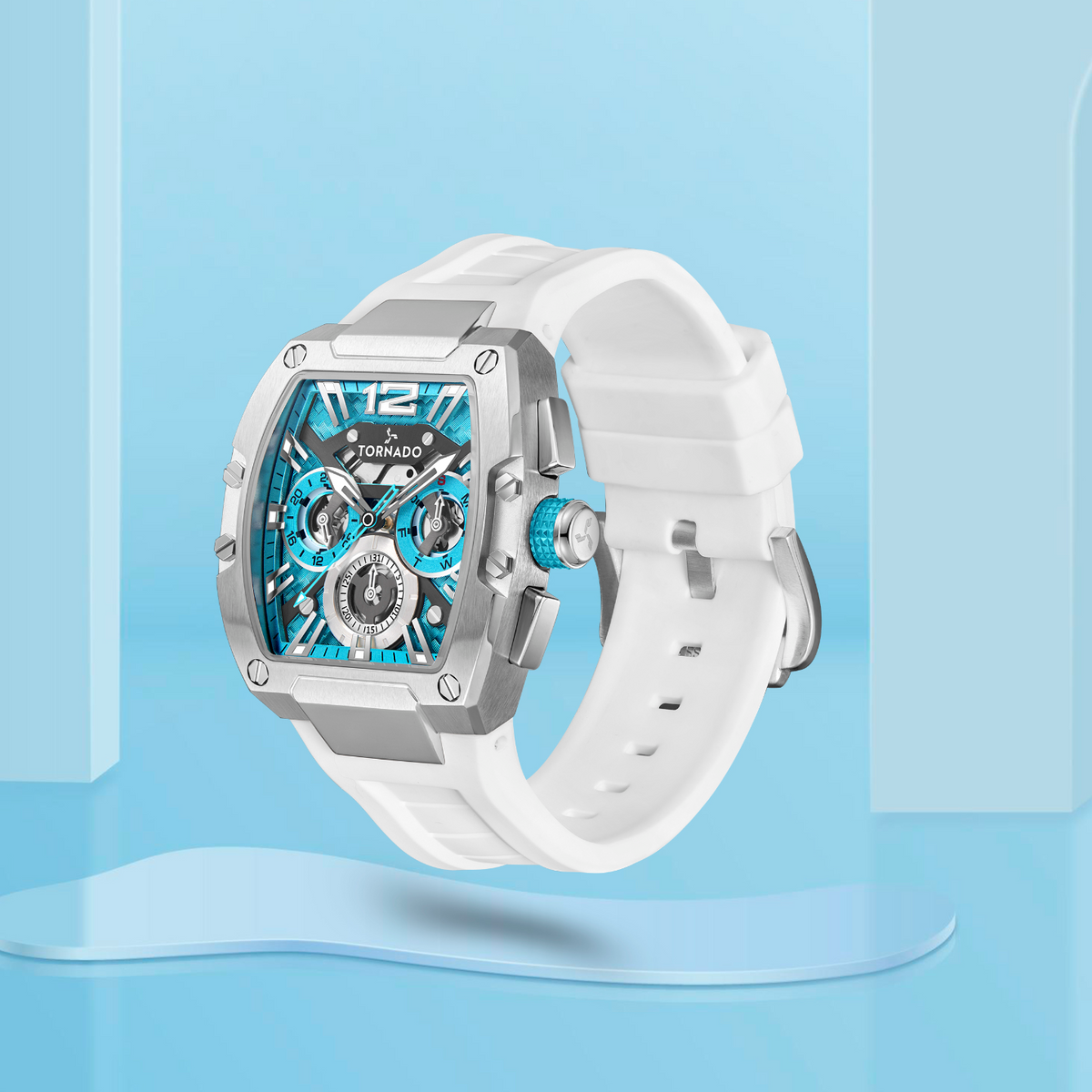 Tornado XENTIH Multi Function Watch - Turquoise