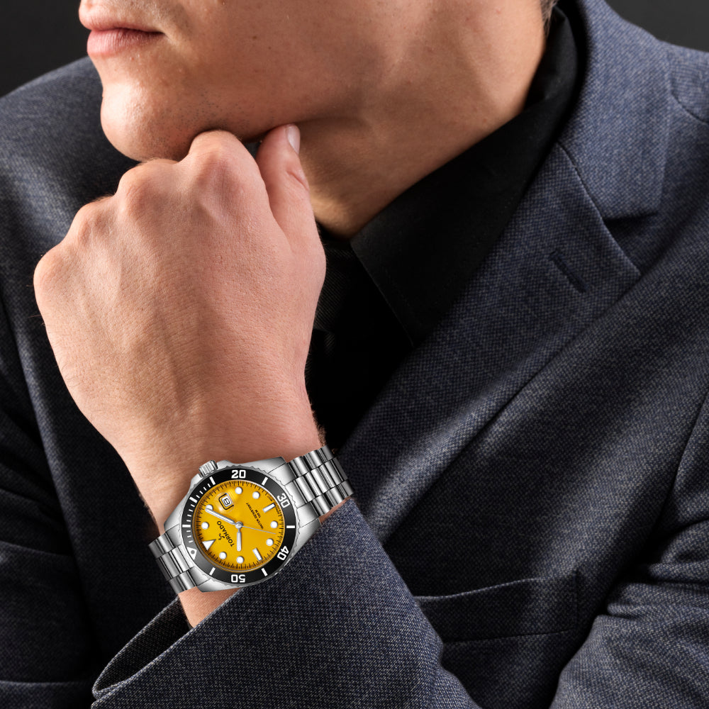 Tornado LUMINA ANALOG Onyx Yellow Silver