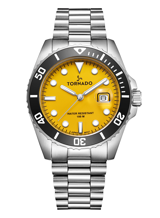 Tornado LUMINA ANALOG Onyx Yellow Silver