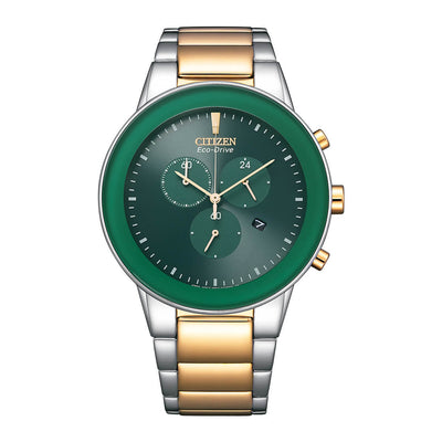 CITIZEN ECO-DRIVE CHRONOGRAPH AT2244-84X
