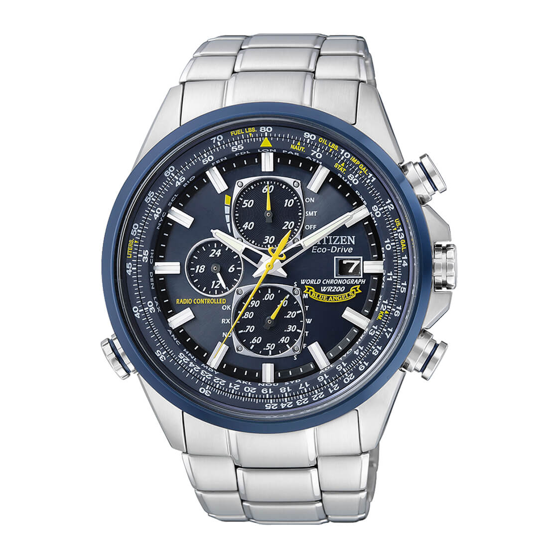 CITIZEN ECO-DRIVE GLOBAL RADIO CONTROLLED AT8020-54L