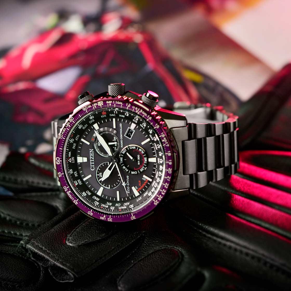 CITIZEN PROMASTER WORLD TIMER CB5009-55E