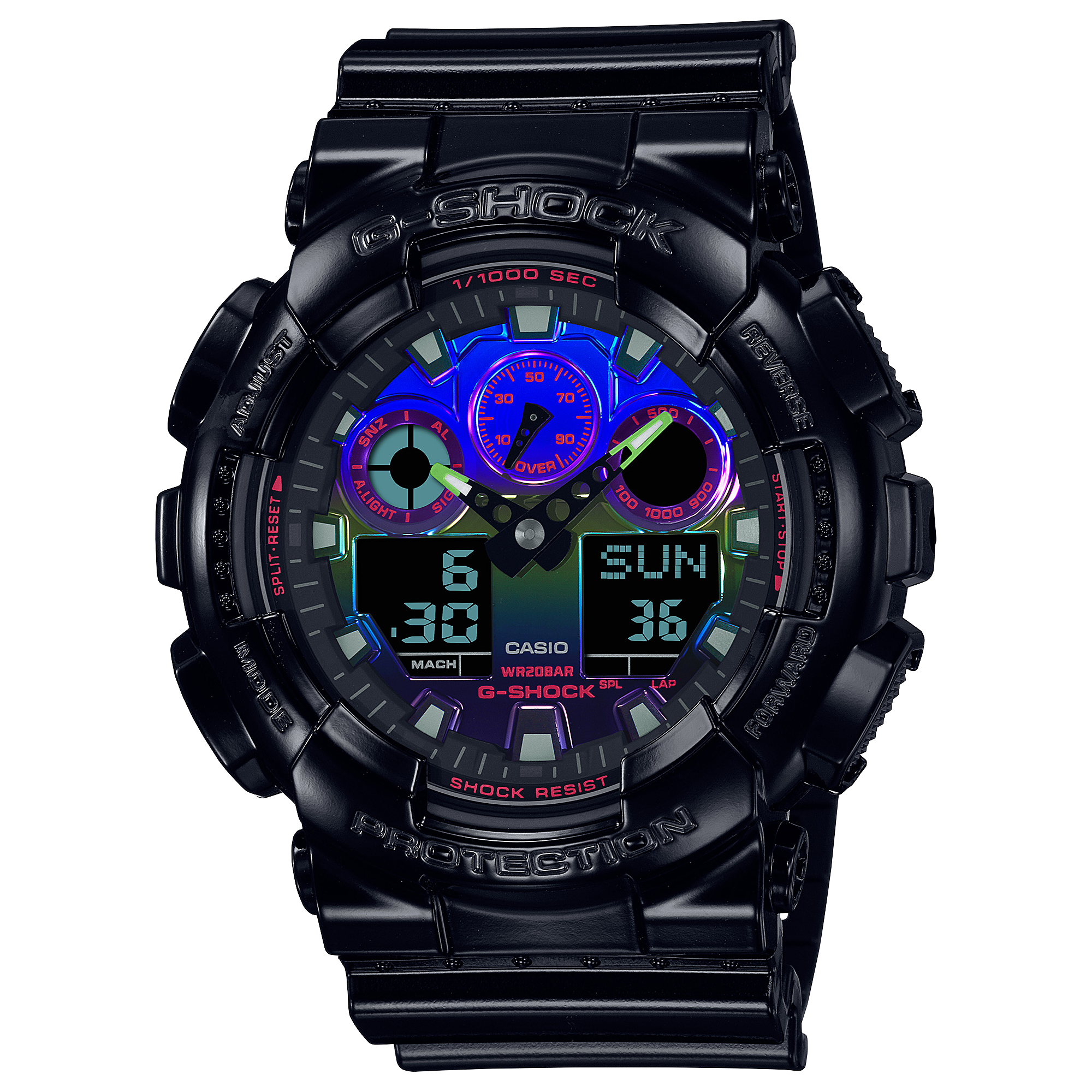 كاسيو GA-100RGB-1ADR