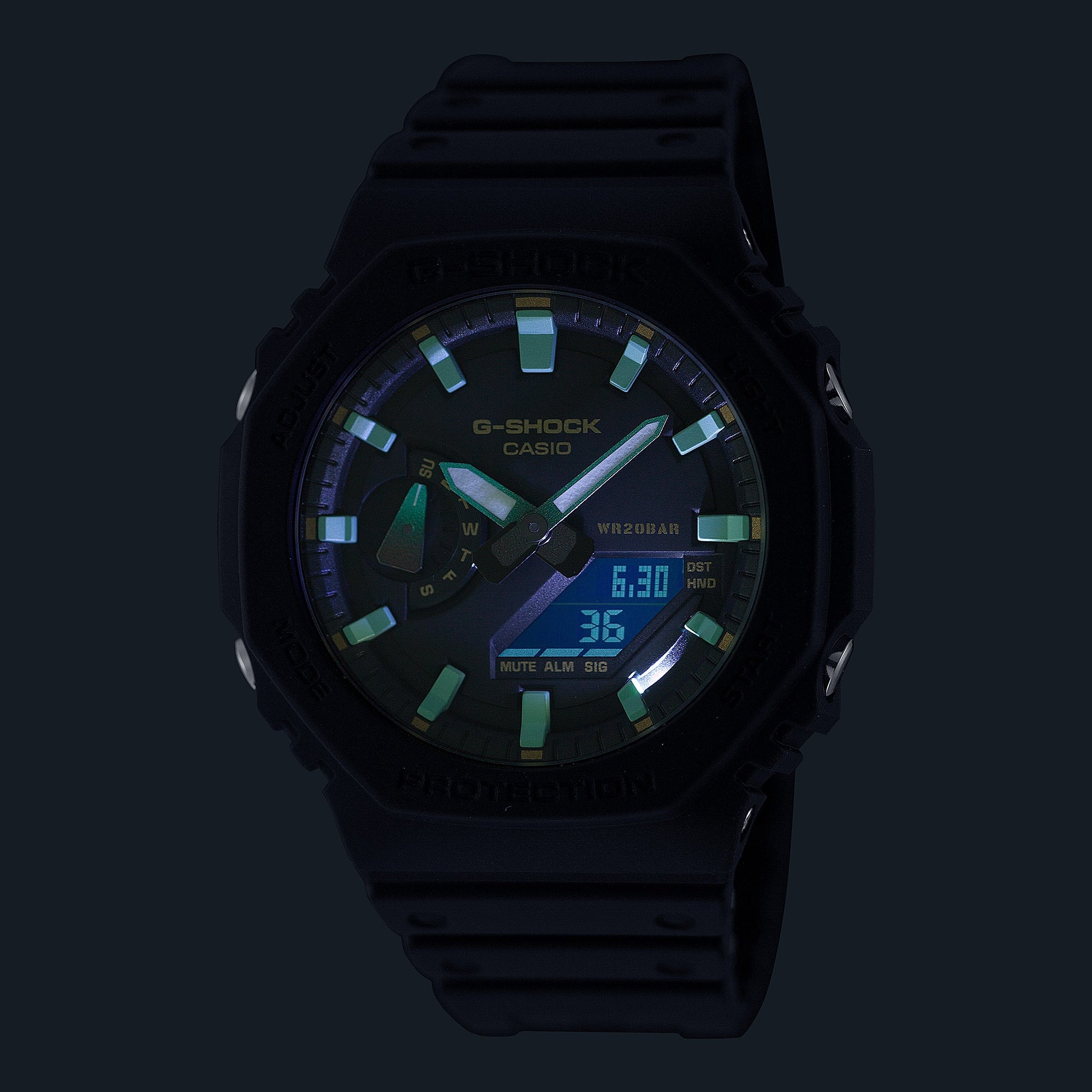 كاسيو GA-2100RC-1ADR