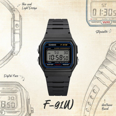 CASIO F91W-1DG