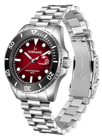 Tornado LUMINA ANALOG Onyx Maroon Silver