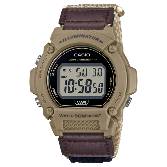 Casio W-219HB-5AVDF