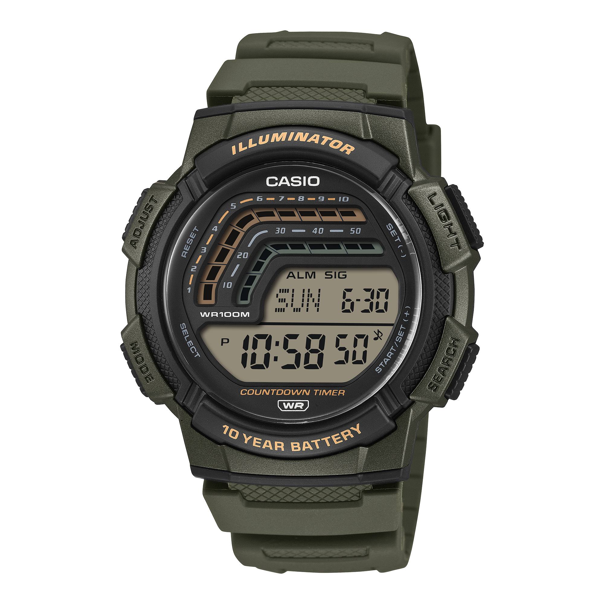 CASIO WS-1800-3AV