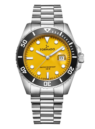 Tornado LUMINA ANALOG Onyx Yellow Silver