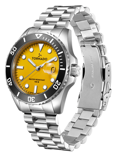 Tornado LUMINA ANALOG Onyx Yellow Silver